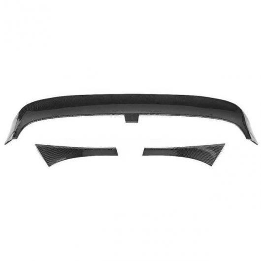 リア ルーフ スポイラー カーボン調 適用: フォルクスワーゲン/VOLKSWAGEN ゴルフ 7/7.5 GTI R 2013 2014 2015 2016 カーボン調・ピアノブラック AL-NN-0834 AL