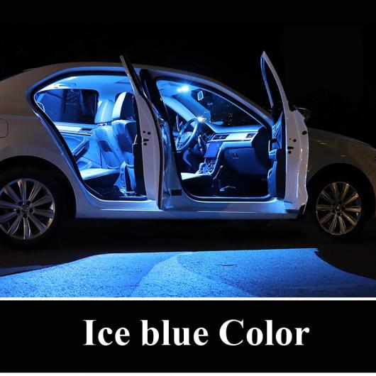 車内 ルームライト LED 適用: ウォームホワイト・アイスブルー W202 セダン 8ピース〜C204 クーペ 8ピース AL-NN-8543 AL_2