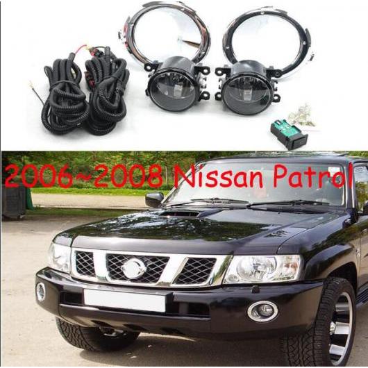 バンパー ヘッドライト 適用: 日産 パトロール フォグライト 2006-2008 ハロゲン バルブ オート タイプ001 日産 パトロール 2006-2008 AL-OO-0069 AL