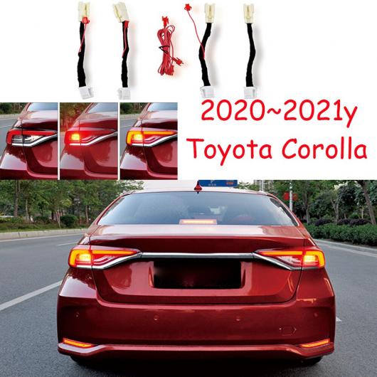 バンパー テールライト 適用: TAYOTA カローラ ワイヤー アルティス 2019-2021 LED テールランプ タイプ001 トヨタ カローラ 2019-2021 AL-OO-0288 AL