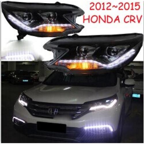 2ピース ヘッドライト 適用: CR V CRV 2012 2013 2014 ヘッド ランプ LED DRL フロント ライト モデル2 ホンダ CRV 2012 2014 AL OO 0398 AL :504633880:オートパーツエージェンシー2号店