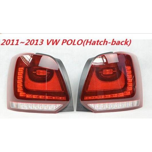 バンパー ランプ 適用: ポロ ヘッドライト 2011 2012 2013 2014 2015 レッド・レッド スモーク VW ポロ 2011-2017 AL-OO-0464 AL_2