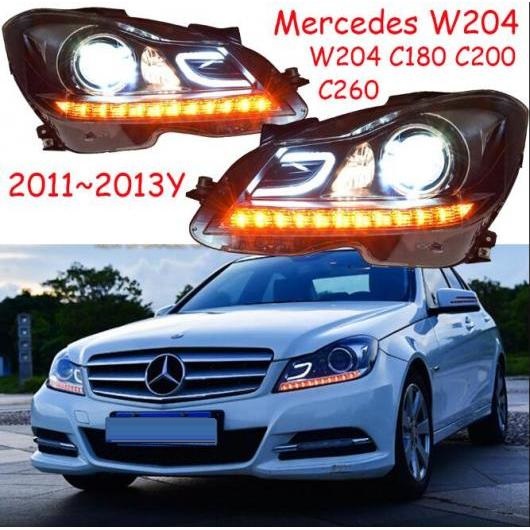 2011-2013 バンパー ヘッド ライト タイプ001 メルセデス ベンツ W204 2011-2013 C200〜メルセデス ベンツ W204 2011-2013 C180 AL-OO-0752 AL_1