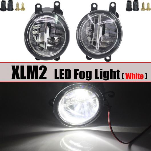 4000lm フォグライト LED デビル アイ DRL H11 12V スタイリング 適用: トヨタ RAV4 ハイランダー カローラ カムリ XLM2 LED ホワイト AL-OO-0936 AL