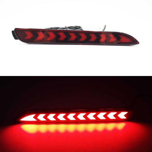 2ピース LED リア バンパー リフレクター テール ブレーキ ライト 適用: トヨタ RAV4 モデル A〜モデル G 3ファンクション AL-OO-1010 AL