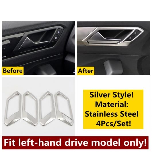 �C���i�[ �h�A �n���h�� �{�E�� �t���[�� �J�o�[ �g���� �K�p: VW �t�H���N�X���[�Q��/VOLKSWAGEN T-ROC 2018 2019 2020 �V���o�[ AL-OO-4990 AL