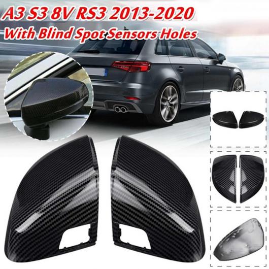 �K�p: A3 S3 8V RS3 2013-2020 �T�C�h �E�C���O �~���[ �J�o�[ �L���b�v �o�b�N�~���[ �G�N�X�e���A �V�F�� �J�[�{�� �u���b�N �J�[�{���� AL-PP-7574 AL