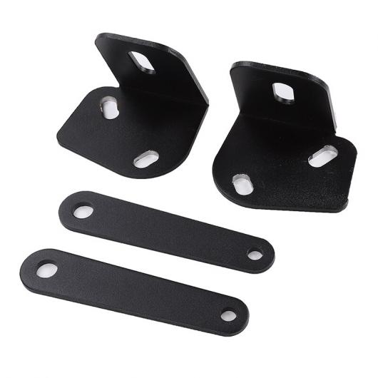 ���j�o�[�T�� LED ���[�N ���C�g A �s���[ �t�[�h �}�E���g �u���P�b�g �z���_�[ �x�[�X �K�p: �W�[�v/JEEP �����O���[ JK 1997-2017 �u���b�N AL-RR-2808 AL