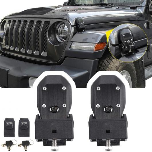 ロック フード 適用: ジープ/JEEP グラディエーター JT 2018〜 エンジン フード ラッチ キャッチ キー ロック アクセサリー JL キー AL RR 2861 AL :505696190:オートパーツエージェンシー2号店