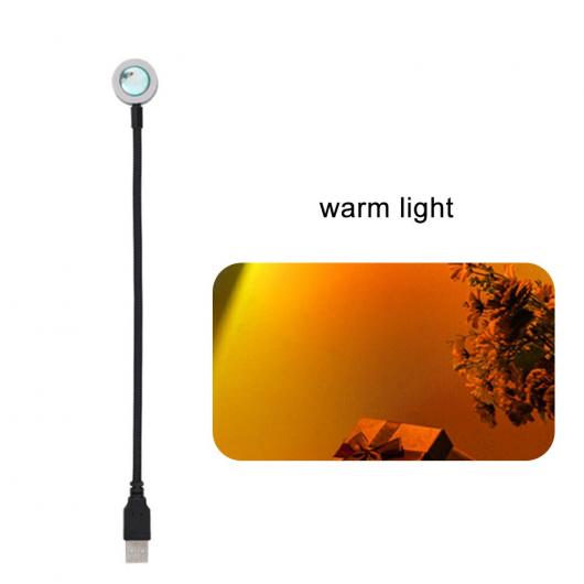 USB ランプ LED プロジェクター ナイト ライト ウォール 装飾 ライジングサン〜ウォーム 180mm〜360mm AL-RR-6286 AL｜apagency02｜06
