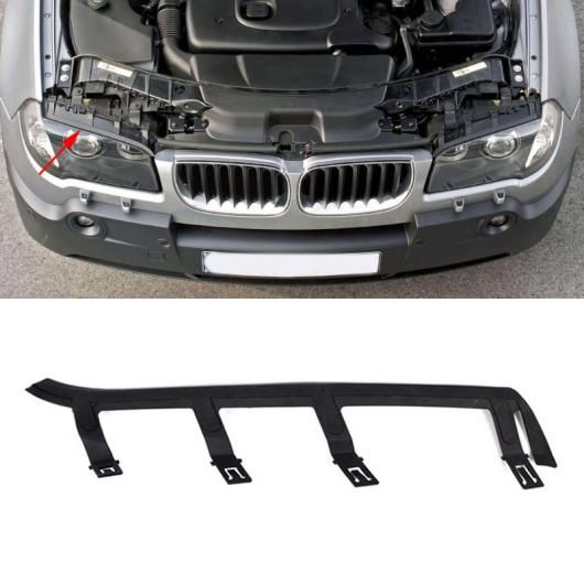 1�y�A �u���b�N �w�b�h���C�g �K�X�P�b�g �A�b�p�[ �u���P�b�g �K�p: BMW X3 E83 2004-2010 �w�b�h���C�g �o���p�[ �V�[�����O �E SR-BB-4072