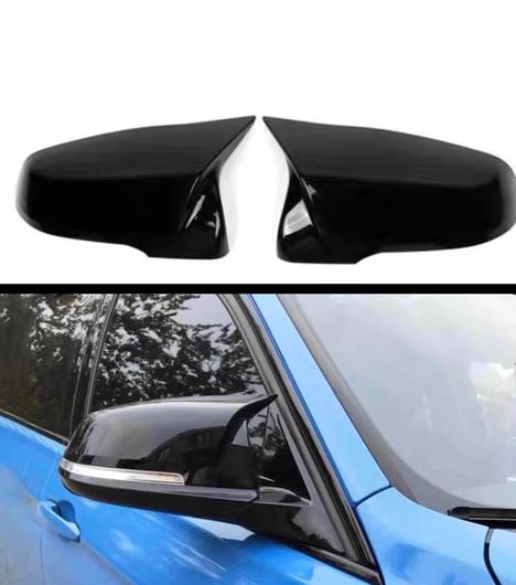 �K�p: BMW 5 6 7�V���[�Y F10 F18 F11 F06 F07 F12 F13 F01 2014 2015 2016 2�s�[�X �~���[ �J�o�[ �T�C�h �o�b�N�~���[ ����u���b�N SR-BB-7570