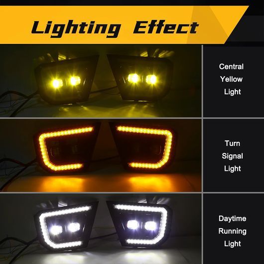 LED DRL 適用: フォード/FORD レンジャー ラプター 2022/ワイルドトラック 2022 2023 ワイルドトラック DRL SR-DD-3661