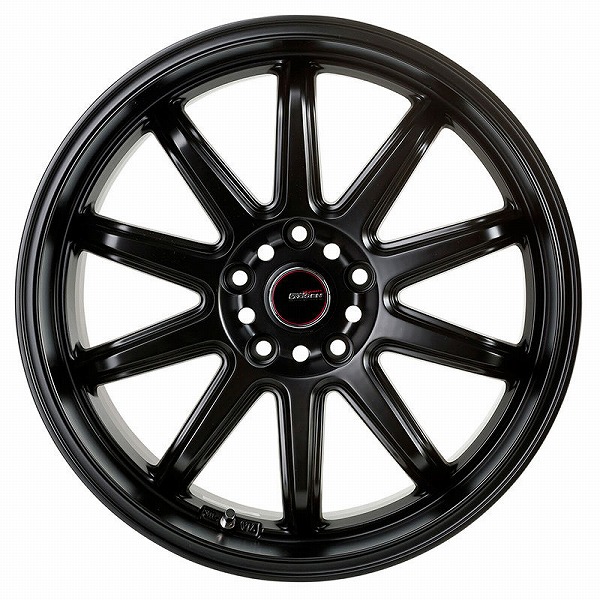 5ZIGEN/5次元 FIREBALL RR ホイール マットブラック 18インチ×8.5J＋25 5H114.3 入数：1台分(4本) :504003460:オートパーツエージェンシー2号店