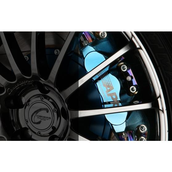 APP ブレーキキャリパーキット フロント ホンダ NSX NA1・NA2 耐熱粉体塗装(ブルー) 【ブレーキパッド：KG-3309】 WC43P-NA1｜apagency02