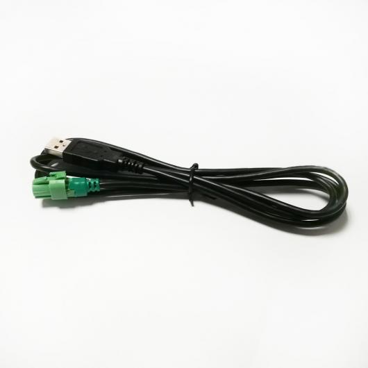 DIY USB �X�C�b�`�{�^�� USB �[�d �P�[�u�� �A�_�v�^ �T�|�[�g USB �t���b�V�� BMW CD �`�F���W���[ �X�e���I usb cable and switch AL-AA-7134 AL