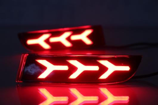 3 多機能 LED リア フォグ ランプ ドライビング バンパー リフレクター ライト ブレーキ ホンダ WR-V WRV 2017 2018 AL-AA-9546 AL_3