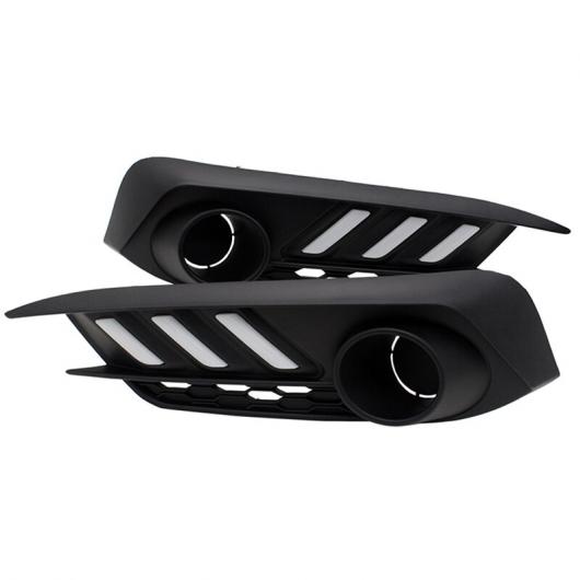 2�s�[�X�Z�b�g SUN LED �������s ���C�g DRL �z���_ �V�r�b�N 10th 2016 2017 2018�f�C���C�g �X�^�C�����O White with Yellow AL-BB-1372 AL