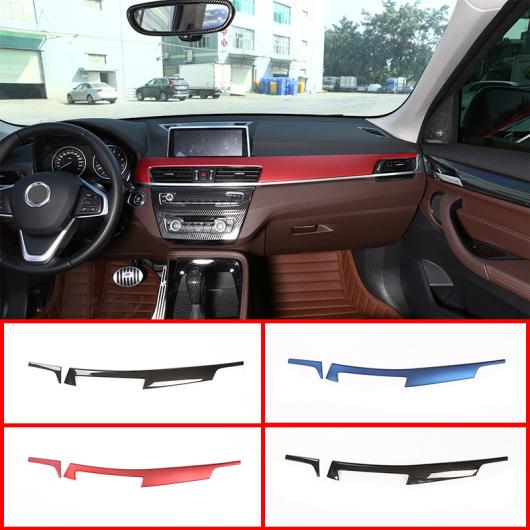 ABS �v���X�`�b�N �Z���^�[�R���\�[���ی�p�l�� �J�o�[ BMW X1 F48 2016-18 × 2 F47 2018 �I�ׂ�4�o���G�[�V���� Dark ash wood�`Blue AL-DD-4095 AL