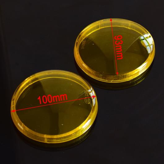 2�Z�b�g �I�[�o�� 100×93mm �t�H�O���C�g �����v �h�� �K���X �����K���X �K�p: ���N�T�X GS350 HS250H IS F LX570 PC �z���C�g�EPC �C�G���[ AL-EE-4238 AL