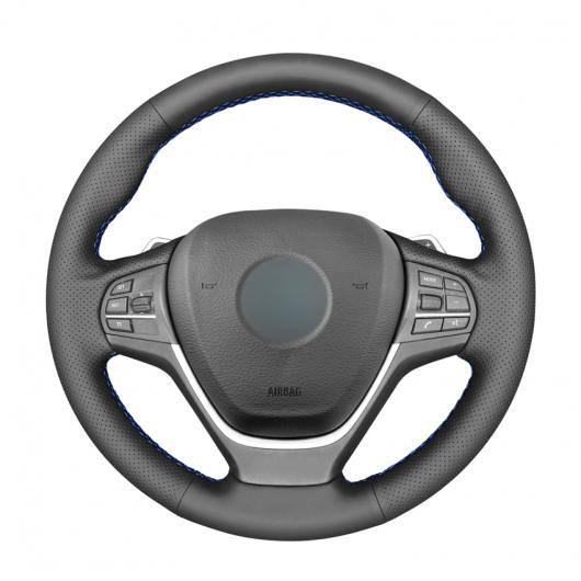��D�� �u���b�N PU���U�[ �X�e�A�����O �z�C�[�� �J�o�[ ���b�v �K�p: BMW F25 X3 2011 2012 2013-2015 F26 X4 2014 2015 �u���b�N���`�O���[�� AL-EE-7968 AL