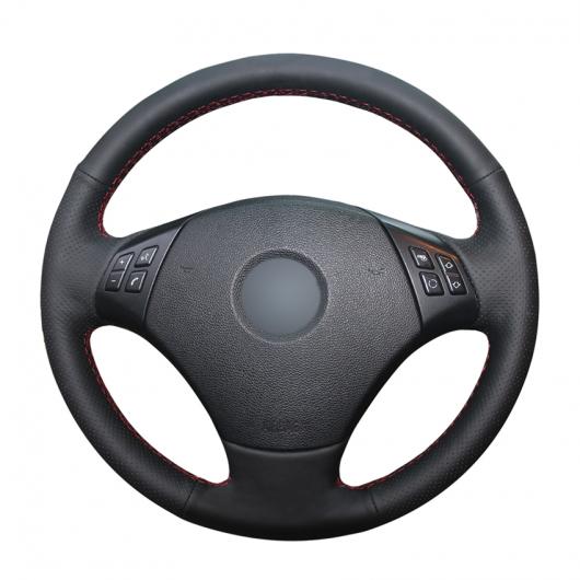 ��D�� �u���b�N PU���U�[ �X�e�A�����O �z�C�[�� �J�o�[ ���b�v �K�p: BMW E90 320 318i 320i 325i 330i 320D X1 328Xi �u���b�N���`�O���[�� AL-EE-8003 AL