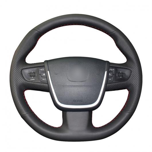 ��D�� �u���b�N PU���U�[ �X�e�A�����O �z�C�[�� �J�o�[ ���b�v �K�p: �v�W���[ 508 2011-2018 508 SW 2011-2018 �u���b�N���`�O���[�� AL-EE-8517 AL