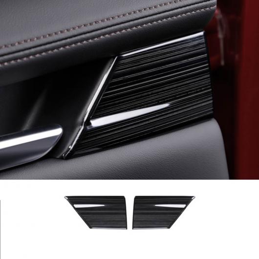 �A�N�Z�T���[ �K�p: MAZDA3 �}�c�_3 2019 2020 �X�e�����X �X�`�[�� ���A �h�A �n���h�� �p�l�� �J�o�[ �u���b�N�E�V���o�[ AL-FF-2032 AL