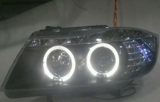 Kp: BMW/r[G_u[ E90 wbhCg 2007-2011 LED DRL BI LZm 4300K`8000K 35WE55W AL-HH-0350
