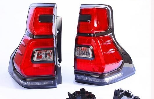 �e�[�����C�g �K�p: �g���^ LC150 GRJ150 ���A �����h�N���[�U�[ �v���h 2018 LED RL + �u���[�L �p�[�N �V�O�i�� ���C�g ���b�h AL-HH-1328