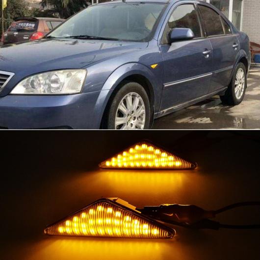 2�s�[�X LED �_�C�i�~�b�N �T�C�h �}�[�J�[ �E�C���J�[ �V�[�P���V���� ���C�g �K�p: �N���A �V�F���E�X���[�N �V�F�� �ʏ� AL-II-2111 AL