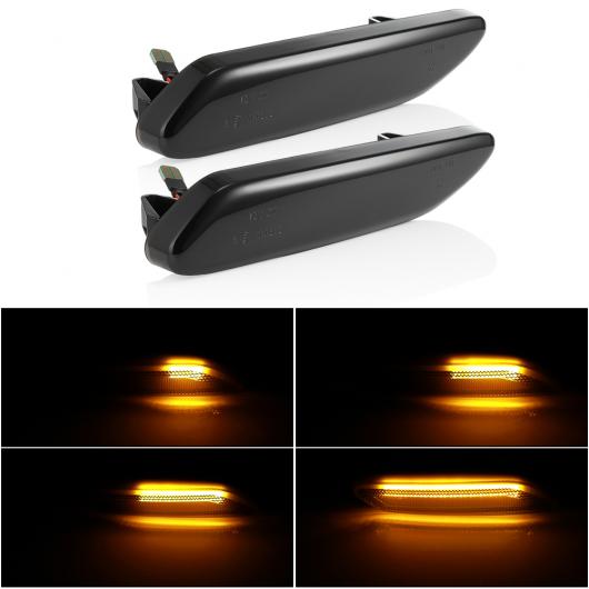 �y�A �t���[ �E�C���J�[ �_�C�i�~�b�N LED �T�C�h �}�[�J�[ ���C�g 12V �K�p: BMW �ʏ� �g�����X�y�A�����g �V�F���E�X���[�N �V�F�� AL-II-2127 AL