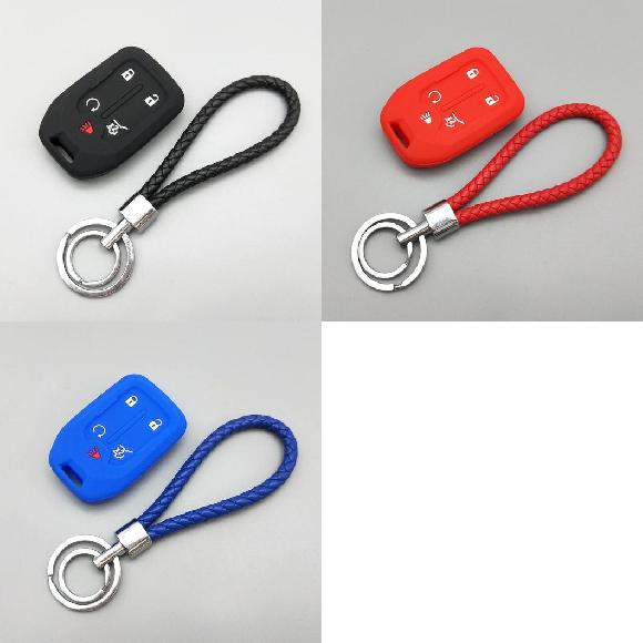 �L�[�J�o�[ �L�[ �ی� �V�F�� �K�p: GMC 2018 2019 �e���C�� �V�{���[/CHEVROLET �T�o�[�o�� �u���b�N�Z�b�g�`�u���[�Z�b�g AL-II-4657 AL