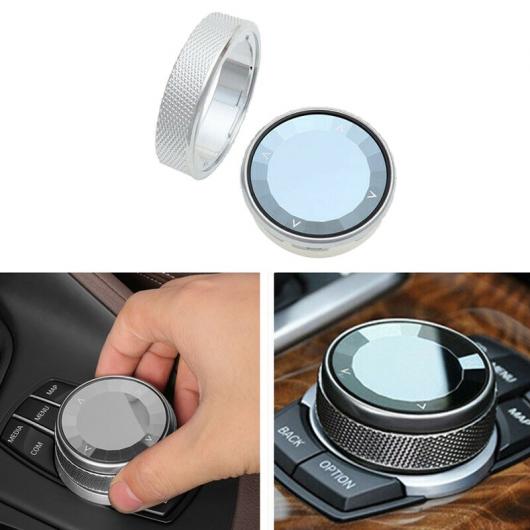 �}���`���f�B�A �{�^�� �N���X�^�� �m�u �J�o�[ �K�p: BMW 1 3 5�V���[�Y F10 F20 F21 E90 E91 F30 E70 E71 E72 F25 F26 F15 F16 �V���o�[ AL-JJ-5259 AL