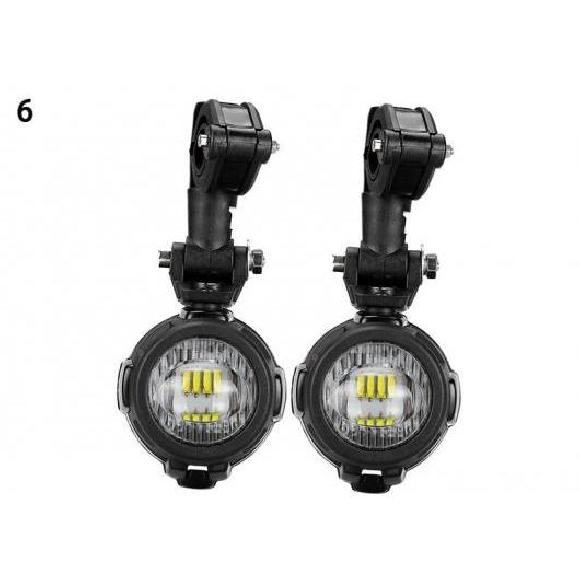 �⏕ �t�H�O���C�g 40W LED �A�Z���u�� �R���{ �I�[�g�o�C �K�p: BMW R1200GS ADV F800GS R1100GS 2�s�[�X �w�b�h���C�g AL-KK-2510 2�� AL