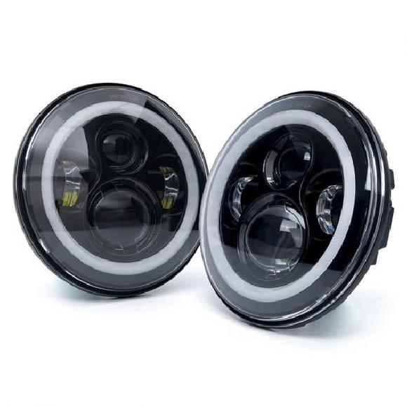 7�C���` 45W LED �w�b�h���C�g �t�H�O�����v �K�p: �W�[�v/JEEP �����O���[ JK CJ TJ �n�}�[/HUMMER H1 H2 LED �w�b�h���C�g AL-KK-2534 AL