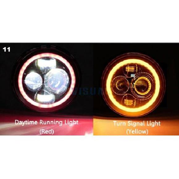 7�C���` LED �w�b�h���C�g H4 �z���C�g �z���C�g�`�p�[�v�� �p�[�v�� 3 �u���[ �J�b�v�E4 ���b�h �J�b�v AL-KK-2551 AL