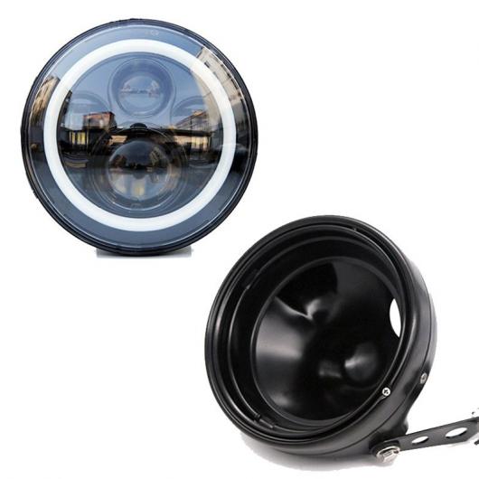 7 ヘッドライト オートバイ 7インチ LED ヘッドライト バケツ トリム リング 60W クローム 1セット・80W クローム 1セット AL-KK-2644 2輪 AL