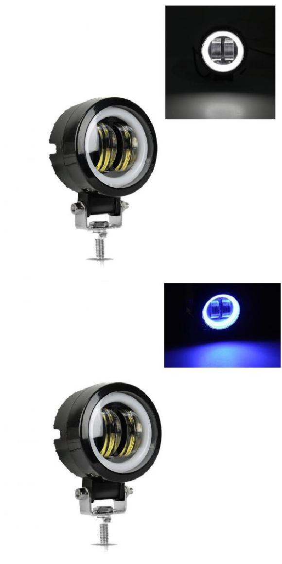 3�C���` 20W LED ���[�N ���C�g �h�� �X�N�G�A �G���W�F���A�C ���C�g �z���C�g �z���C�g �����O�E�z���C�g �u���[ �����O AL-KK-2859 AL