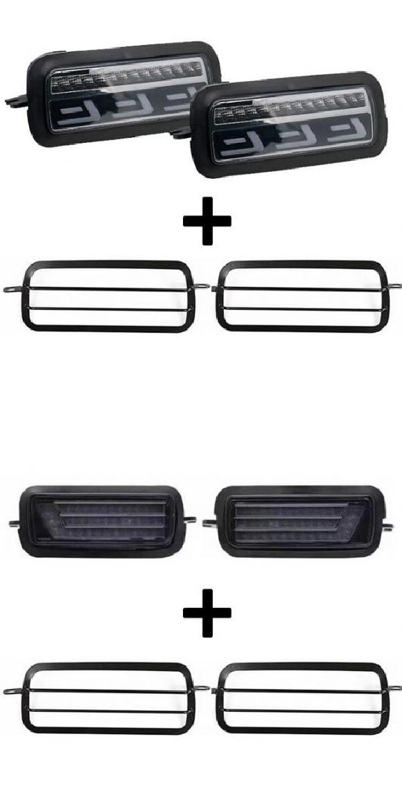 1�Z�b�g �K�p: ���[�_/LADA �j�[���@ 4X4 ���C�g DRL LED ���C�g 1�Z�b�g ���C�g �J�o�[ AL-KK-2903 AL