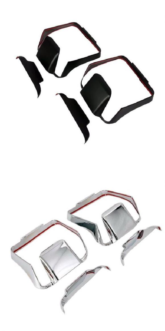 �K�p: �W�[�v/JEEP �����O���[ JL 2018 2019 �N���[�� ���A ���C�g �����v �J�o�[ �g���� �e�[�� ���C�g �J�o�[ �t���[�� �u���b�N�E�V���o�[ AL-KK-4060 AL