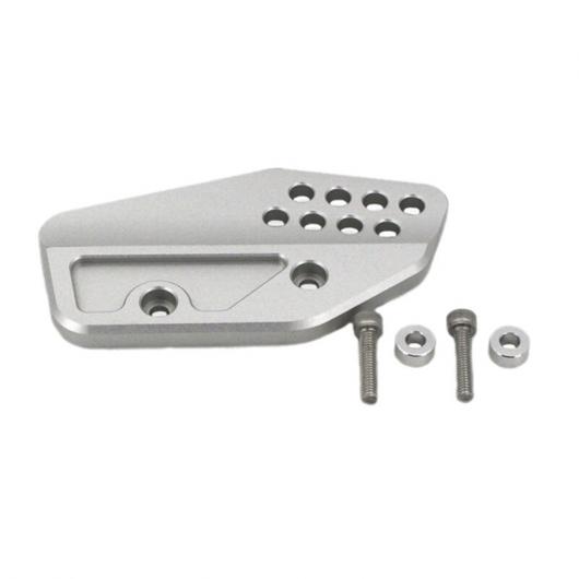 オートバイ CNC リア ブレーキ マスター シリンダー 保護 カバー 適用: ホンダ CRF250L 2012-2018 シルバー AL-KK-5530 2輪 AL_3
