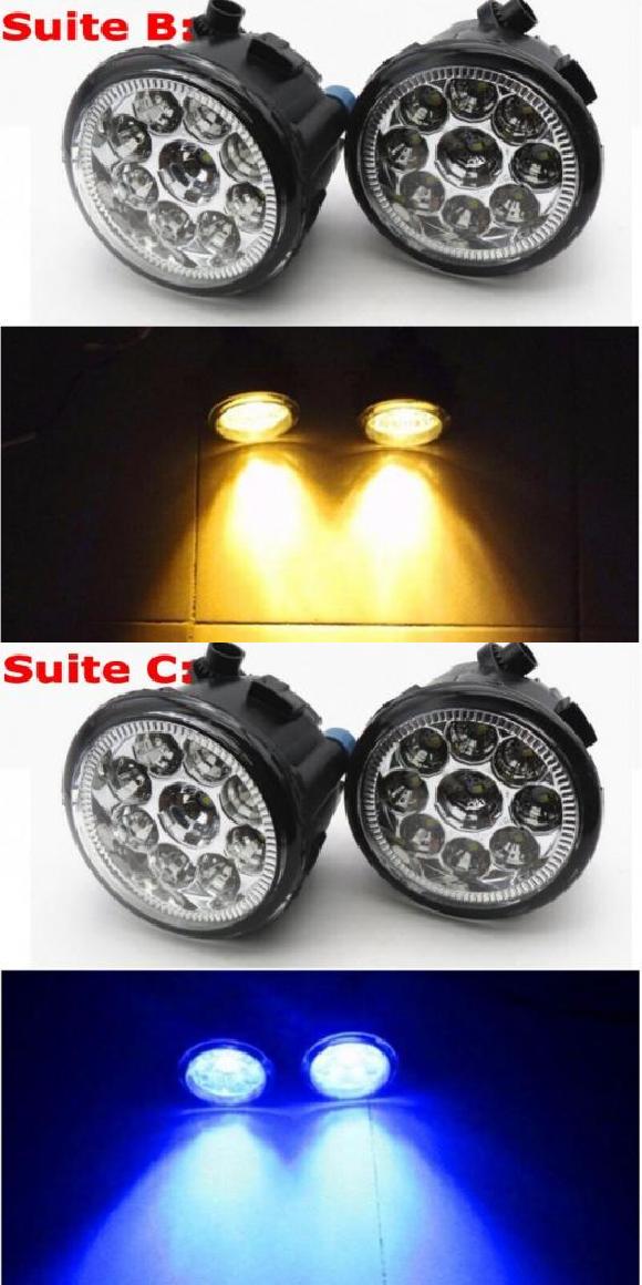 �K�p: �C���t�B�j�e�B/INFINITI FX35 2006-2012 FX37 2013 9LED �t�H�O���C�g H11 H8 12V 55W �n���Q�� LED �t�H�O �w�b�h �^�C�vB�E�^�C�vC AL-KK-7433 AL