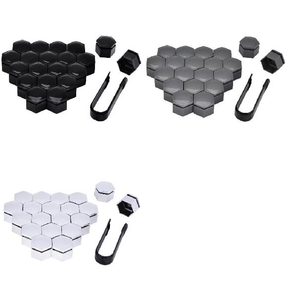 20�s�[�X 22mm �z�C�[�� �n�u �X�N�����[ �J�o�[ �z�C�[�� �i�b�g �{���g �J�o�[ �L���b�v �ی� �{���g �L���b�v �n�u �u���b�N�`�V���o�[ AL-LL-0438 AL