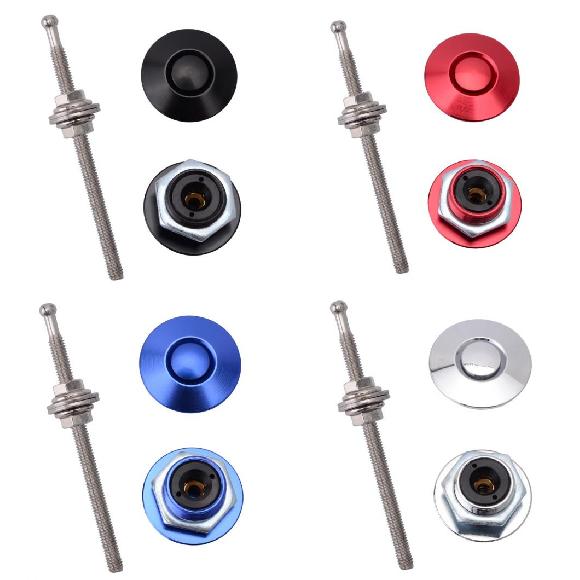 ���j�o�[�T�� 32mm/1.25 �G���W�� �{���l�b�g ���b�N �v�b�V�� �{�^�� �r���b�g �t�[�h �s�� ���b�N �N���b�v �L�b�g JDM �u���b�N�`�V���o�[ AP-ALL0474 AL
