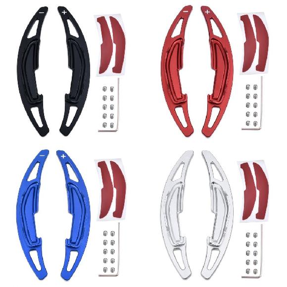 1 �y�A �X�e�A�����O �z�C�[�� �p�h�� �G�N�X�e���V���� �V�t�^�[ �L�b�g �A���~ ���� �p�[�c �K�p: BMW M3 M4 M5 M6 X5 X6 �u���b�N�`�V���o�[ AL-LL-1047 AL