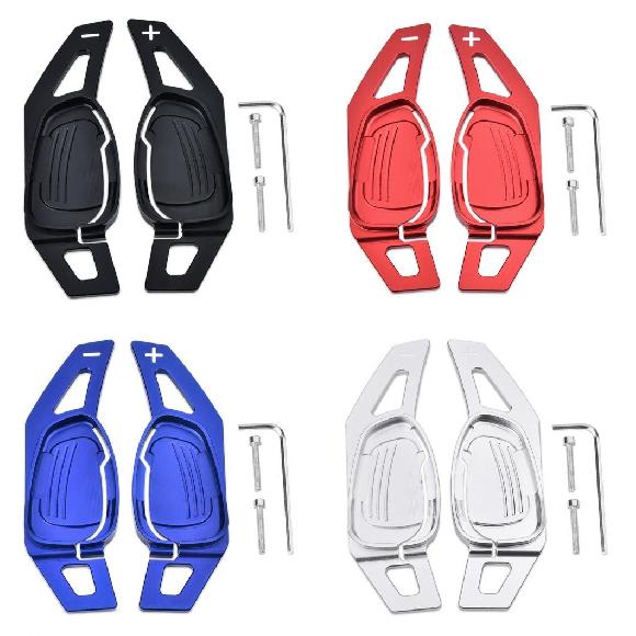 1�y�A �X�e�A�����O �z�C�[�� �V�t�g �p�h�� �V�t�^�[ �G�N�X�e���V���� �L�b�g �K�p: �A�E�f�B/AUDI RS3 RS5 2017-2018 R8 �u���b�N�`�V���o�[ AL-LL-1048 AL