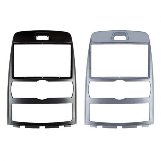 2DIN ���W�I �t���[�� �L�b�g �K�p: �q�����_�C/����/HYUNDAI ���w���X �N�[�y AC ���n���h���p �X�e���I �_�b�V�� �p�l�� �u���b�N�E�V���o�[ AL-LL-7333 AL