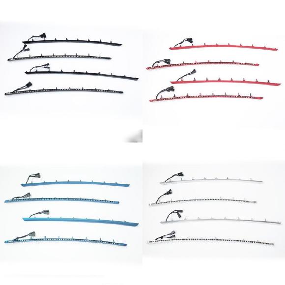 4 �C���e���A �h�A �p�l�� LED ���� �g���� ���C�g �u���[ �I�����W�F ���� ���C�g �K�p: BMW 3�V���[�Y F30 2012-18 �u���b�N�`�V���o�[ AL-MM-2042 AL