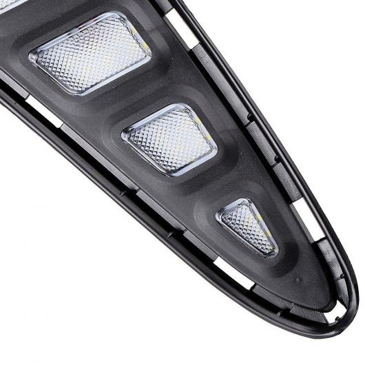 ホワイト イエロー LED デイタイム ランニング チューニング シグナル ライト DRL フォグ ブレーキ ドライビング ホワイト-イエロー AL-MM-2207 ALの画像